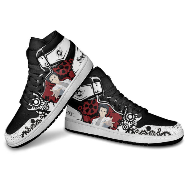 Baskets montantes Air Jordan Okabe Rintarou – Chaussures montantes Steins Gate – Image 4