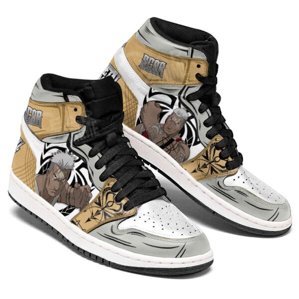 Baskets montantes Air Jordan Scar – Chaussures montantes Fullmetal Alchemist – Image 3