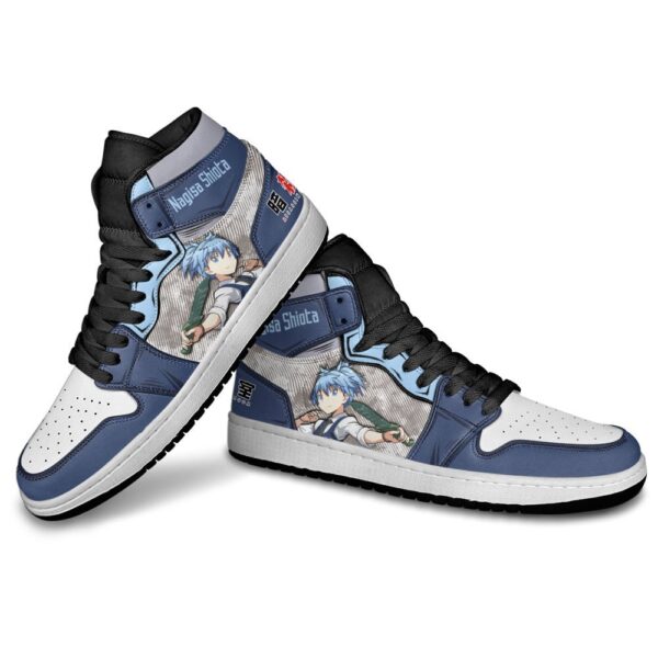 Baskets montantes Air Jordan Nagisa Shiota – Chaussures montantes Assassination Classroom – Image 4