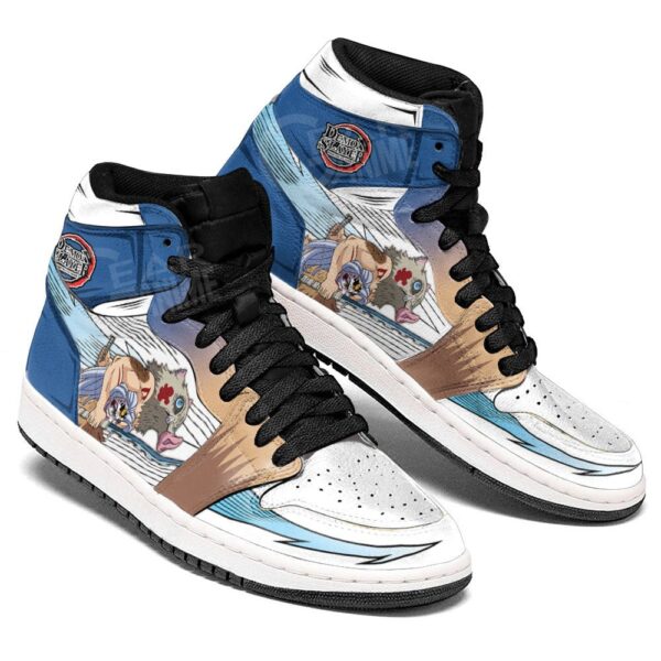 Baskets montantes Air Jordan Inosuke – Chaussures montantes Demon Slayer – Image 4