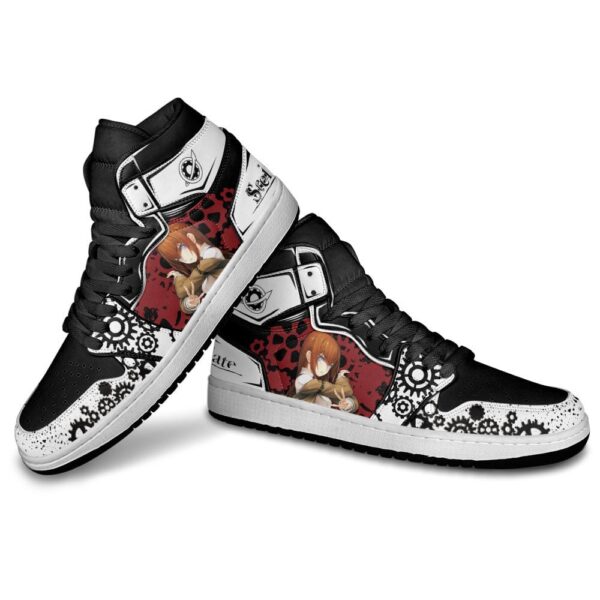 Baskets montantes Air Jordan Makise Kurisu – Chaussures montantes Steins Gate – Image 3