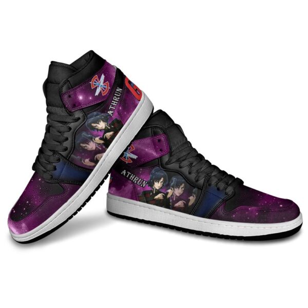 Baskets montantes Air Jordan Athrun Zala – Chaussures montantes Mobile Suit Gundam – Image 4
