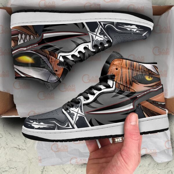 Baskets montantes Air Jordan Ichigo Kurosaki – Chaussures montantes Bleach – Image 4