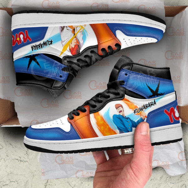 Baskets montantes Air Jordan Kazuma Kuwabara – Chaussures montantes Yu Yu Hakusho – Image 4
