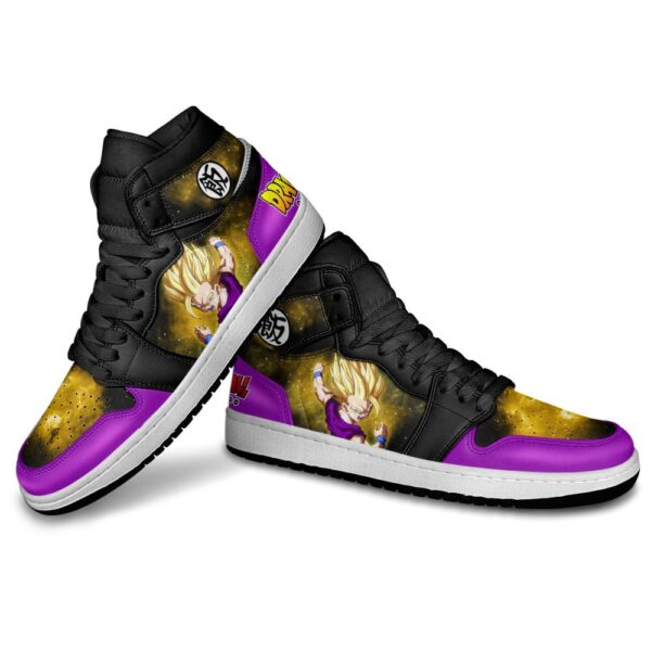 Baskets montantes Air Jordan Gohan Super Saiyan – Chaussures montantes Dragon Ball – Image 3