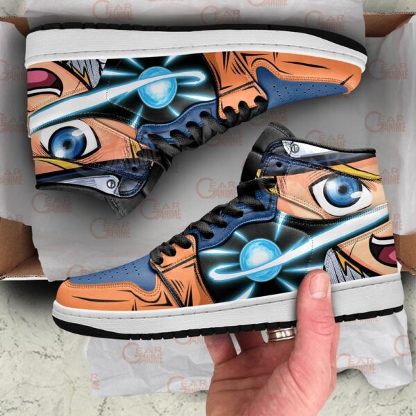 Baskets montantes Air Jordan Naruto Chûnin – Chaussures montantes Naruto – Image 4