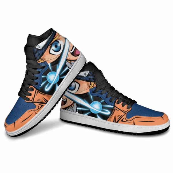Baskets montantes Air Jordan Naruto Chûnin – Chaussures montantes Naruto – Image 3
