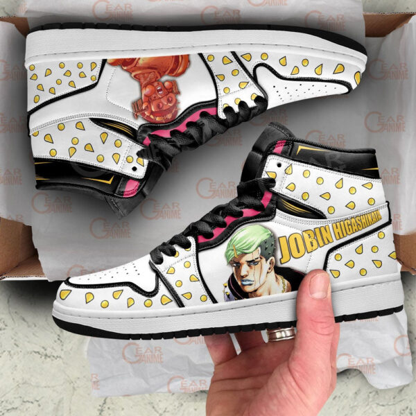 Baskets montantes Air Jordan Jobin Higashikata – Chaussures montantes JoJo's Bizarre Adventure – Image 2