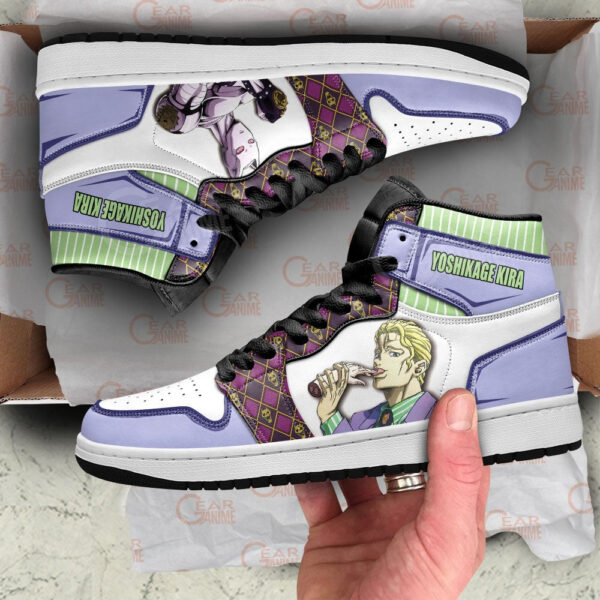 Baskets montantes Air Jordan Yoshikage Kira – Chaussures montantes JoJo's Bizarre Adventure – Image 2