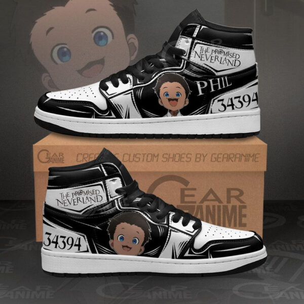 Baskets montantes Air Jordan Phil – Chaussures montantes The Promised Neverland