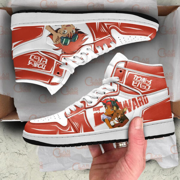 Baskets montantes Air Jordan Edward – Chaussures montantes Cowboy Bebop – Image 2