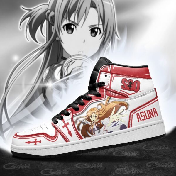 Baskets montantes Air Jordan Asuna – Chaussures montantes Sword Art Online – Image 2