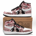 Baskets montantes Air Jordan Nezuko Démon – Chaussures montantes Demon Slayer