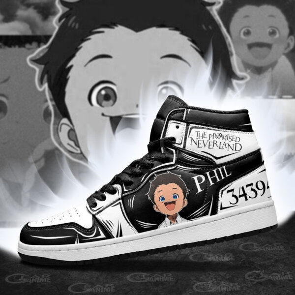 Baskets montantes Air Jordan Phil – Chaussures montantes The Promised Neverland – Image 3
