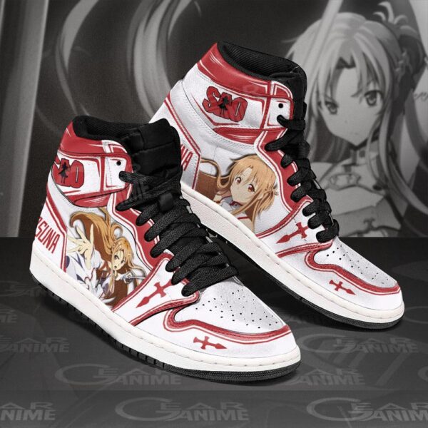 Baskets montantes Air Jordan Asuna – Chaussures montantes Sword Art Online – Image 3
