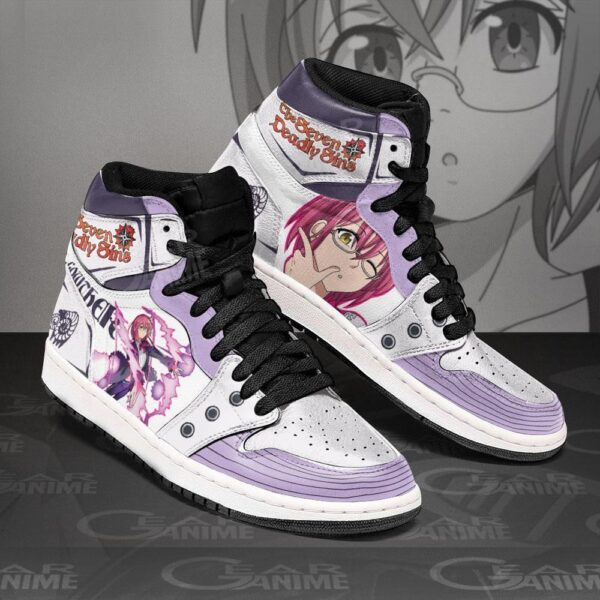 Baskets montantes Air Jordan Gowther – Chaussures montantes Seven Deadly Sins – Image 2