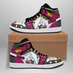 Baskets montantes Air Jordan Whis – Chaussures montantes Dragon Ball