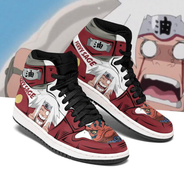 Baskets montantes Air Jordan Jiraya – Chaussures montantes Naruto