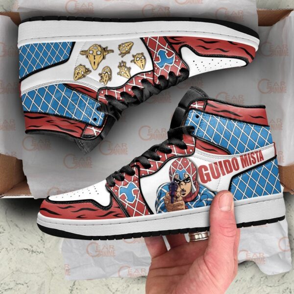 Baskets montantes Air Jordan Guido Mista – Chaussures montantes JoJo’s Bizarre Adventure – Image 2