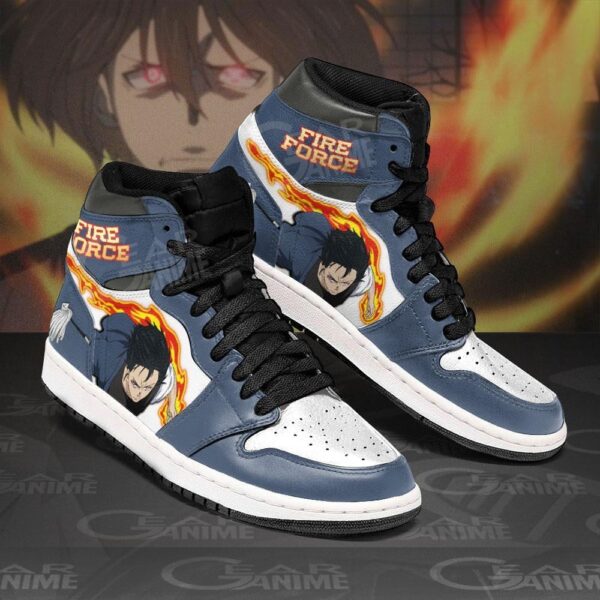 Baskets montantes Air Jordan Benimaru Shinmon – Chaussures montantes Fire Force – Image 2