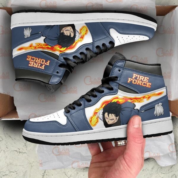 Baskets montantes Air Jordan Benimaru Shinmon – Chaussures montantes Fire Force – Image 4