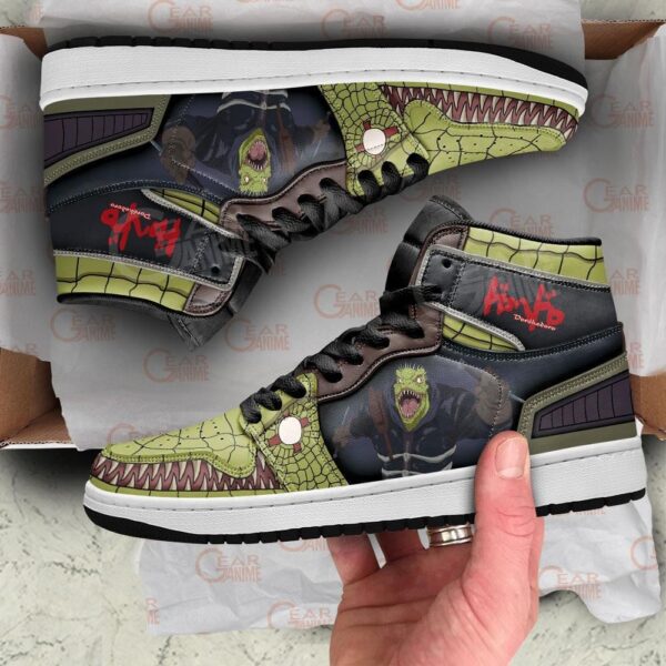 Baskets montantes Air Jordan Kaiman – Chaussures montantes Dorohedoro – Image 4