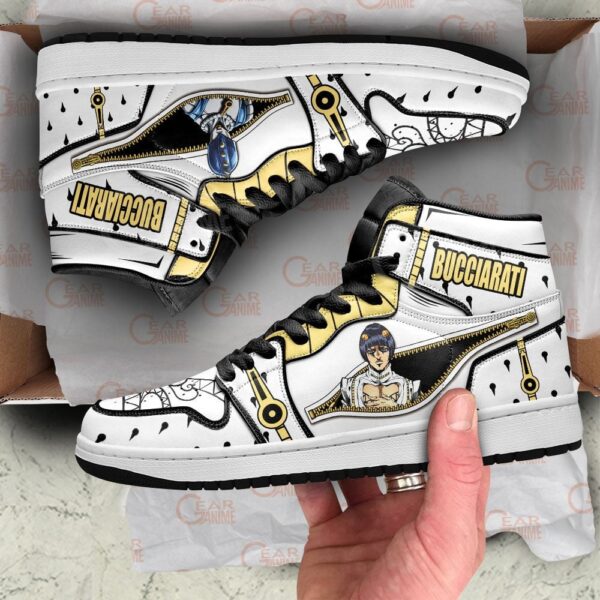 Baskets montantes Air Jordan Bruno Bucciarati – Chaussures montantes JoJo's Bizarre Adventure – Image 2