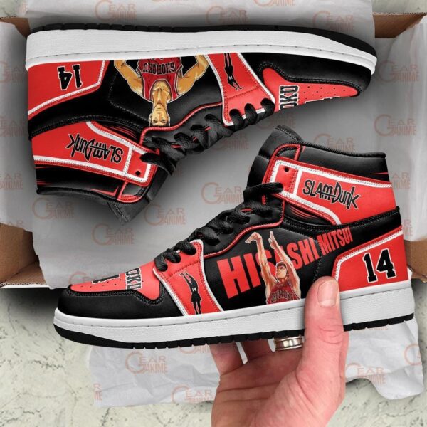 Baskets montantes Air Jordan Hisashi Mitsui – Chaussures montantes Slam Dunk – Image 4