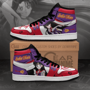 Baskets montantes Air Jordan Sailor Mars – Chaussures montantes Sailor Moon