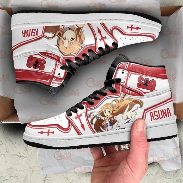 Baskets montantes Air Jordan Asuna – Chaussures montantes Sword Art Online – Image 4
