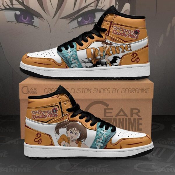 Baskets montantes Air Jordan Diane – Chaussures montantes Seven Deadly Sins