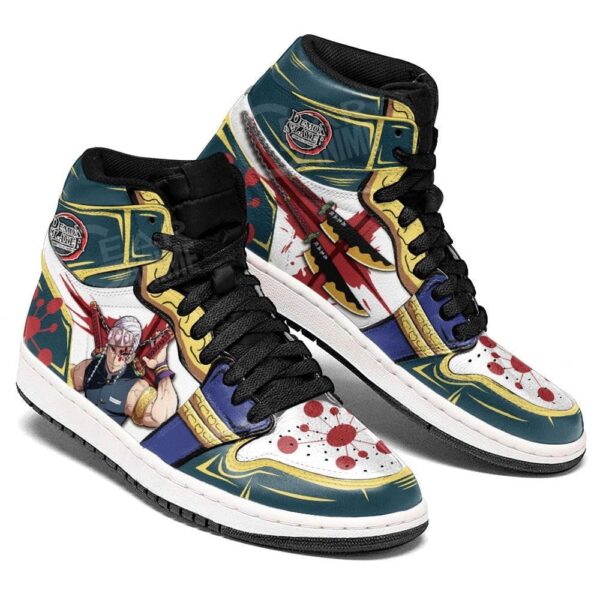 Baskets montantes Air Jordan Uzui Tengen – Chaussures montantes Demon Slayer – Image 3