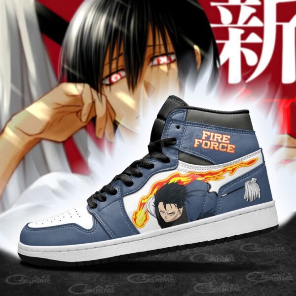 Baskets montantes Air Jordan Benimaru Shinmon – Chaussures montantes Fire Force – Image 3
