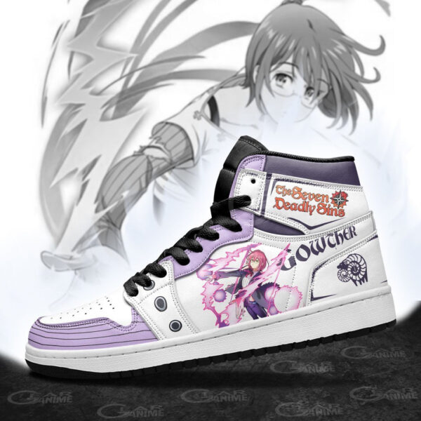 Baskets montantes Air Jordan Gowther – Chaussures montantes Seven Deadly Sins – Image 3