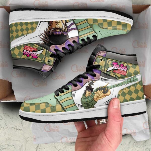Baskets montantes Air Jordan Joseph Joestar – Chaussures montantes JoJo's Bizarre Adventure – Image 2