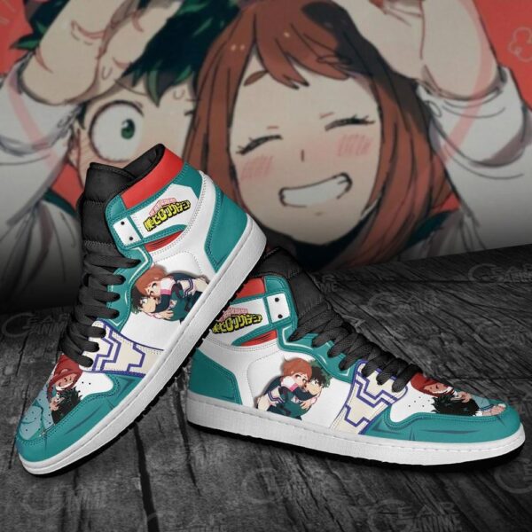 Baskets montantes Air Jordan Izuku et Uraraka – Chaussures montantes My Hero Academia – Image 3