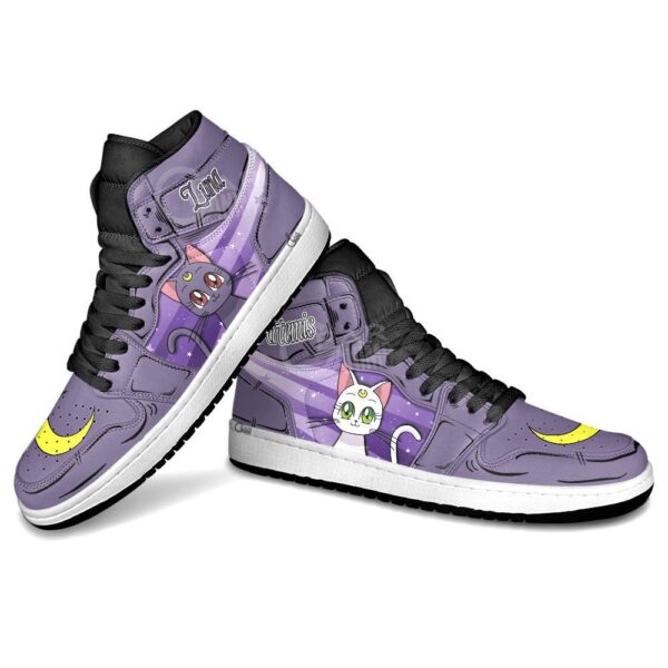 Baskets montantes Air Jordan Luna et Artemis – Chaussures montantes Sailor Moon – Image 4