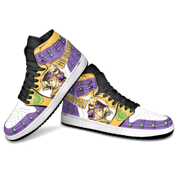 Baskets montantes Air Jordan Gyro Zeppeli – Chaussures montantes JoJo's Bizarre Adventure – Image 3