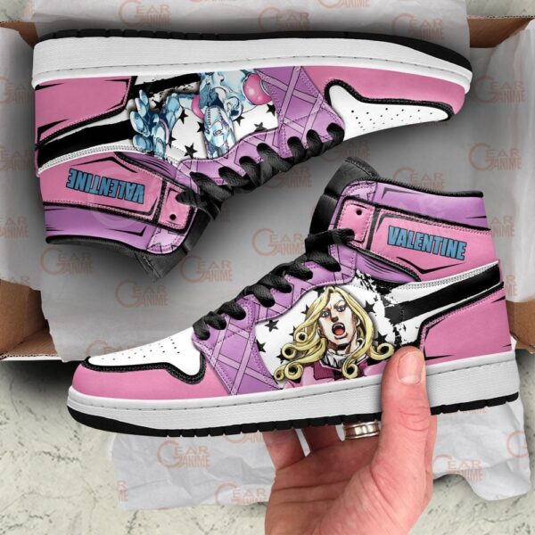Baskets montantes Air Jordan Funny Valentine – Chaussures montantes JoJo’s Bizarre Adventure – Image 2