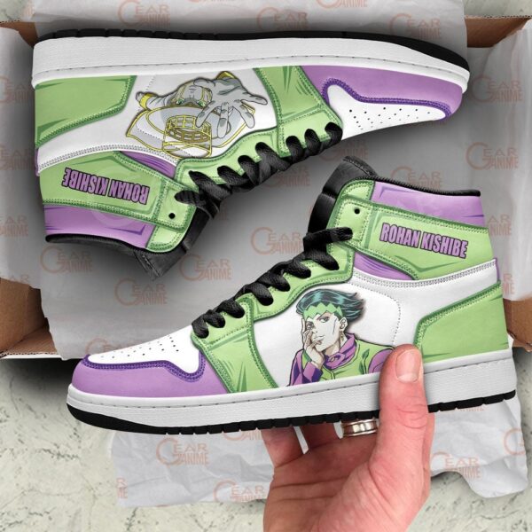 Baskets montantes Air Jordan Rohan Kishibe – Chaussures montantes JoJo's Bizarre Adventure – Image 2