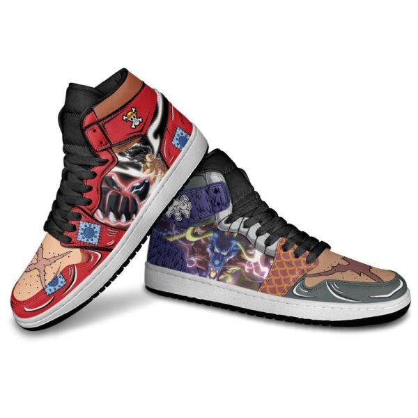 Baskets montantes Air Jordan Luffy vs Kaido – Chaussures montantes One Piece – Image 3