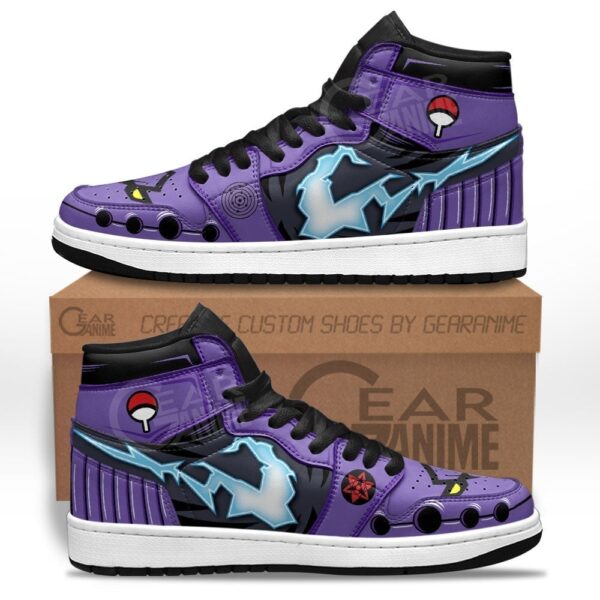 Baskets montantes Air Jordan Sasuke Susanoo – Chaussures montantes Naruto – Image 2
