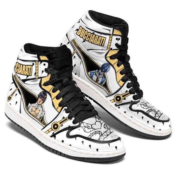 Baskets montantes Air Jordan Bruno Bucciarati – Chaussures montantes JoJo's Bizarre Adventure – Image 3