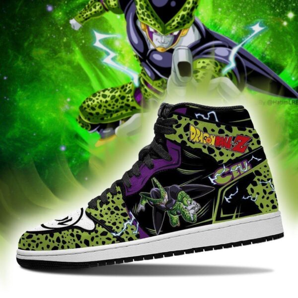 Baskets montantes Air Jordan Cell – Chaussures montantes Dragon Ball Z – Image 3