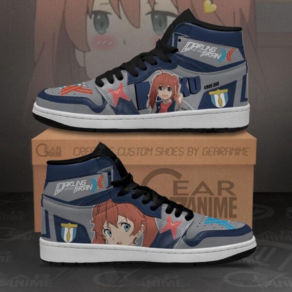 Baskets montantes Air Jordan Zero Two – Chaussures montantes Darling in the Franxx – Image 2