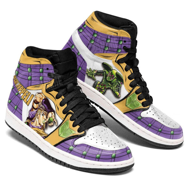 Baskets montantes Air Jordan Gyro Zeppeli – Chaussures montantes JoJo's Bizarre Adventure – Image 4