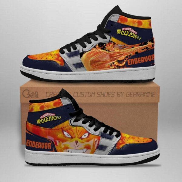Baskets montantes Air Jordan Endeavor – Chaussures montantes My Hero Academia – Image 2