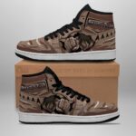 Baskets montantes Air Jordan Eren Titan – Chaussures montantes L’Attaque des Titans