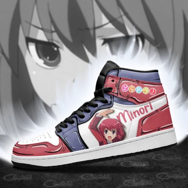 Baskets montantes Air Jordan Minori Kushieda – Chaussures montantes Toradora – Image 4