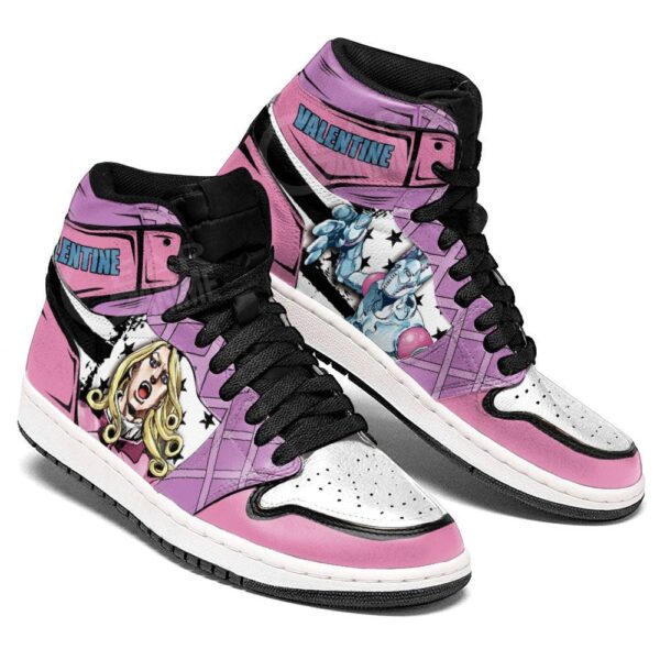 Baskets montantes Air Jordan Funny Valentine – Chaussures montantes JoJo’s Bizarre Adventure – Image 4
